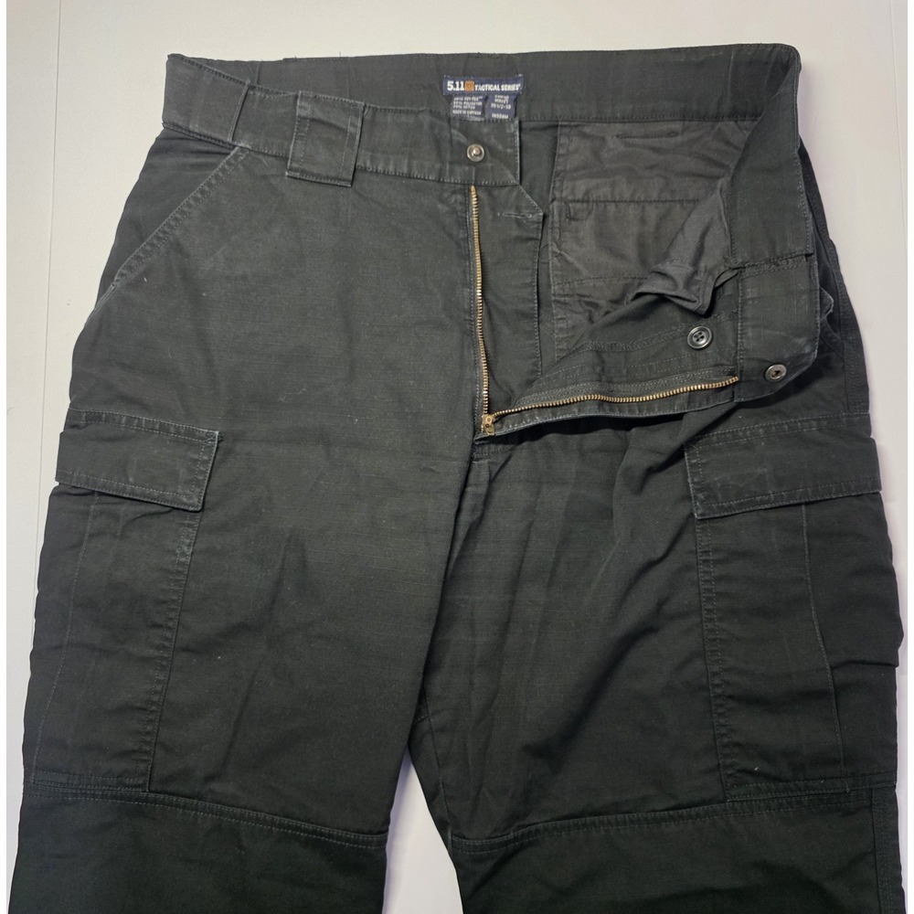 5.11 Tactical Womens Size L Black Rip Stop Cargo Pants